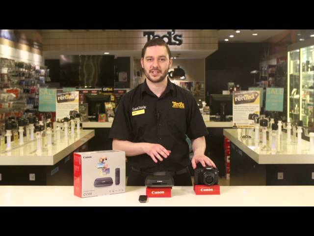 Canon Connect Station CS100 - YouTube