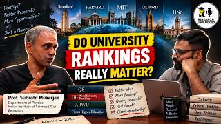 QS Rankings: Do They Really Matter for Researchers? | An IISc Professor Explains