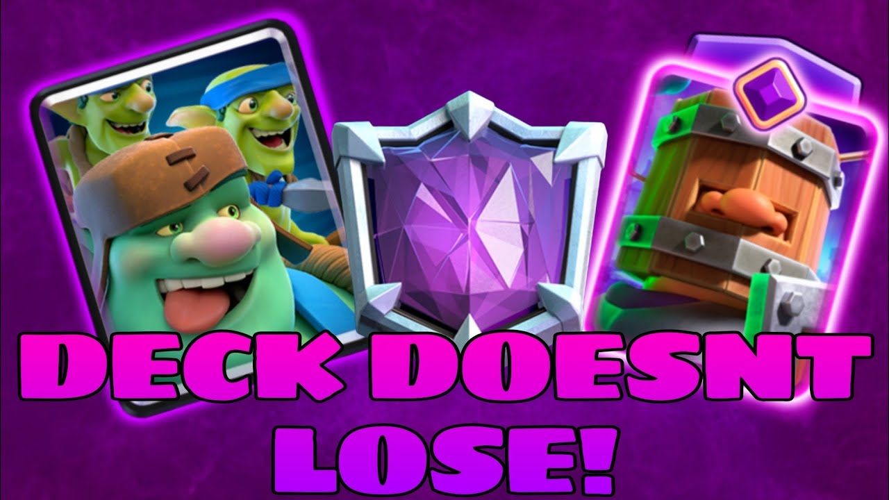 CRAZY BEST GOBLIN GIANT RECRUITS DECK! — Clash Royale YouTube