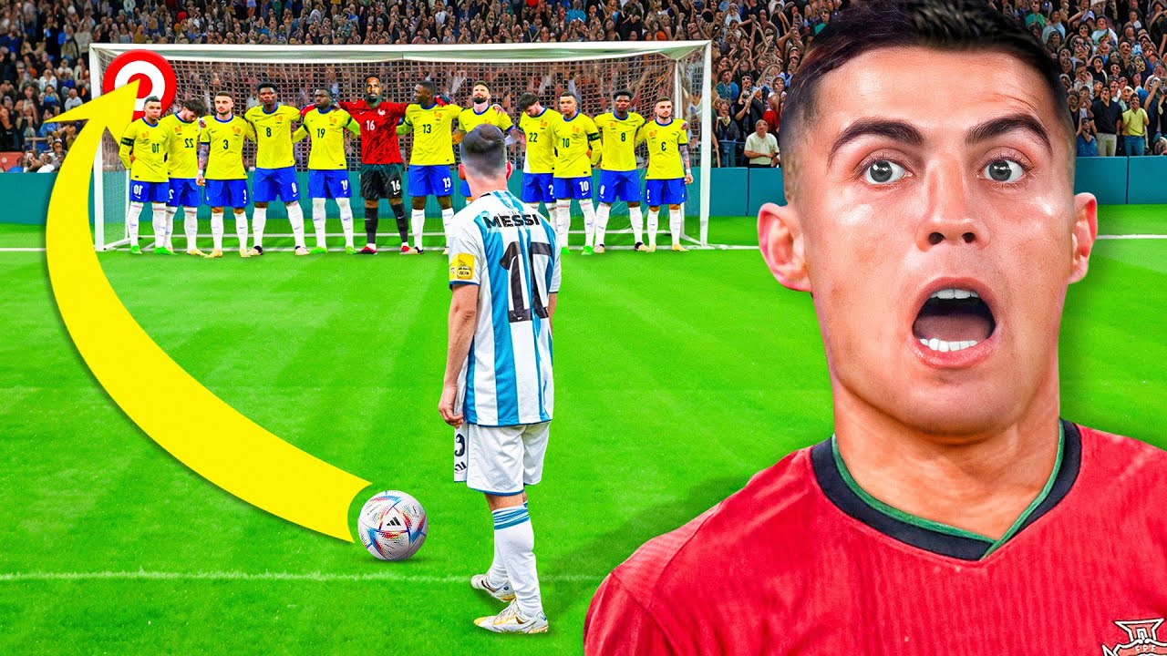 10 NESKUTEČNÝCH Gólů Messiho, Které Ronaldo NIKDY Nenapodobí...
