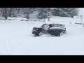 Jeep Renegade 4x4 - how to use the Snow mode:  the snow donuts