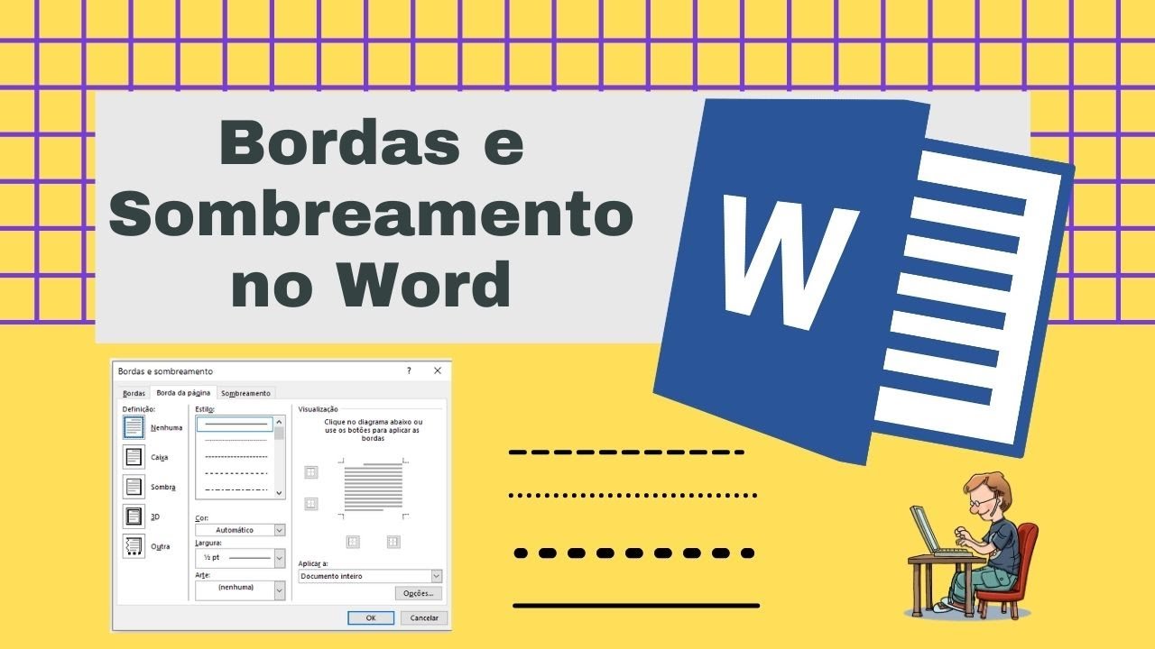O Word Dispõe De Um Recurso Chamado Bordas E Sombreamento