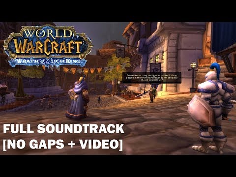 Wrath of the Lich King - Soundtrack [NO GAPS + VIDEO]