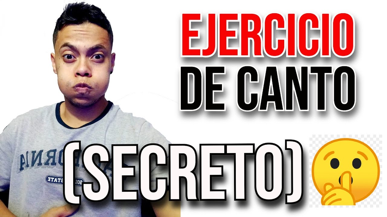 🎯 Que EJERCICIOS hacer para CANTAR BIEN | 🙊 3 Ejercicios SECRETOS - YouTube