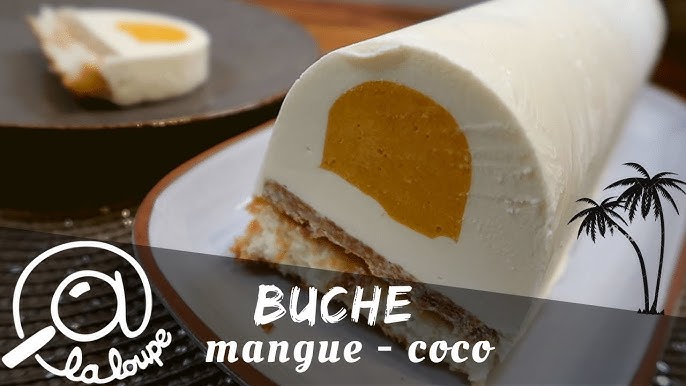 ❅ Recette de Bûche de Noël Exotique Passion Mangue Litchi ❅ 