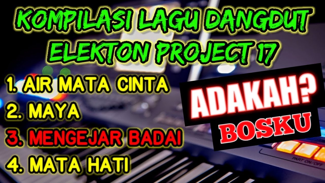 KOMPILASI LAGU DANGDUT ELEKTON PROJECT 17 || PART 8