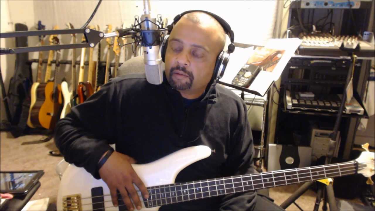 Beginner Slap Bass Lesson Left Hand Muting Pattern 4 YouTube