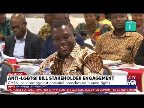 Anti-LGBTQI bill stakeholder engagement: CHRAJ cautions against potential breaches on human rights.