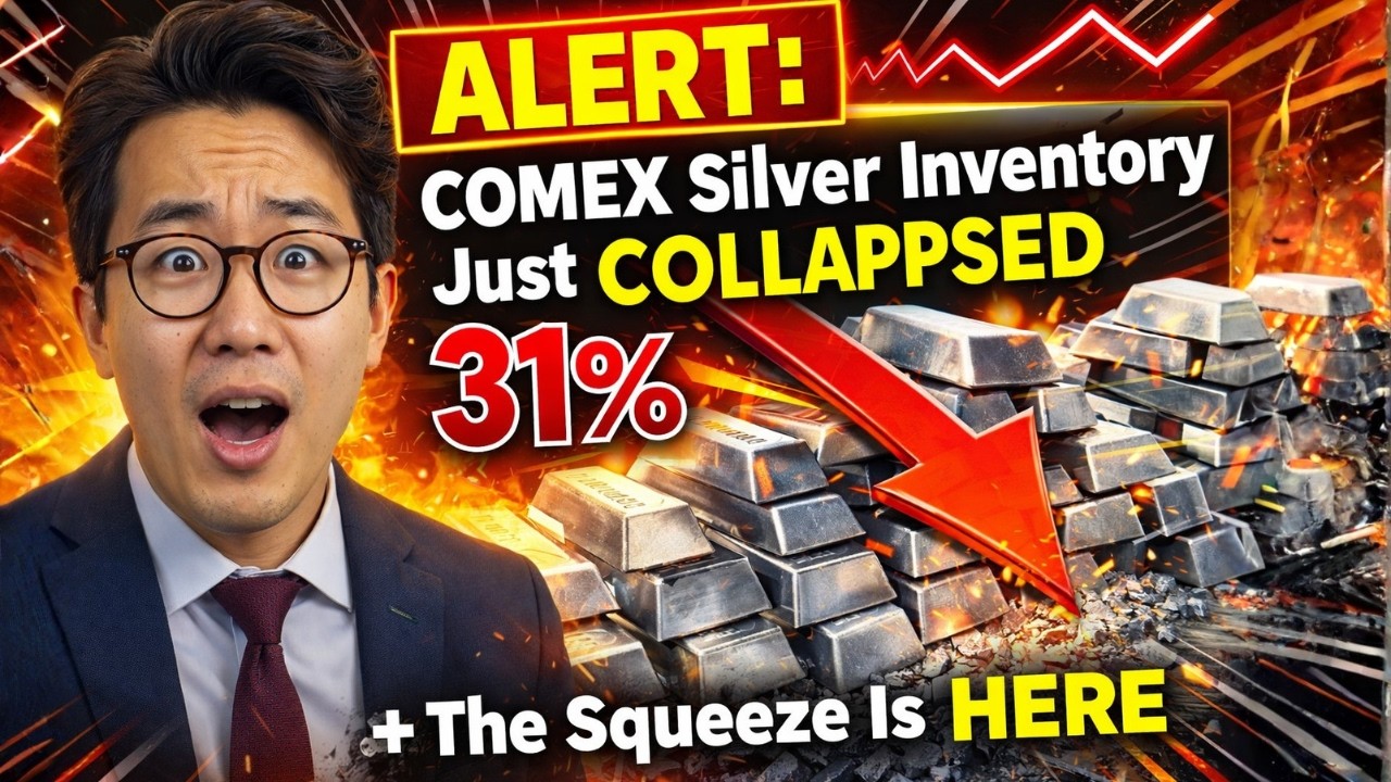 ALERT: COMEX Silver Inventory Just COLLAPSED 31% – The Squeeze Is HERE