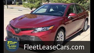 2019 Toyota Camry LE - 35k (Ruby Flare Pearl)