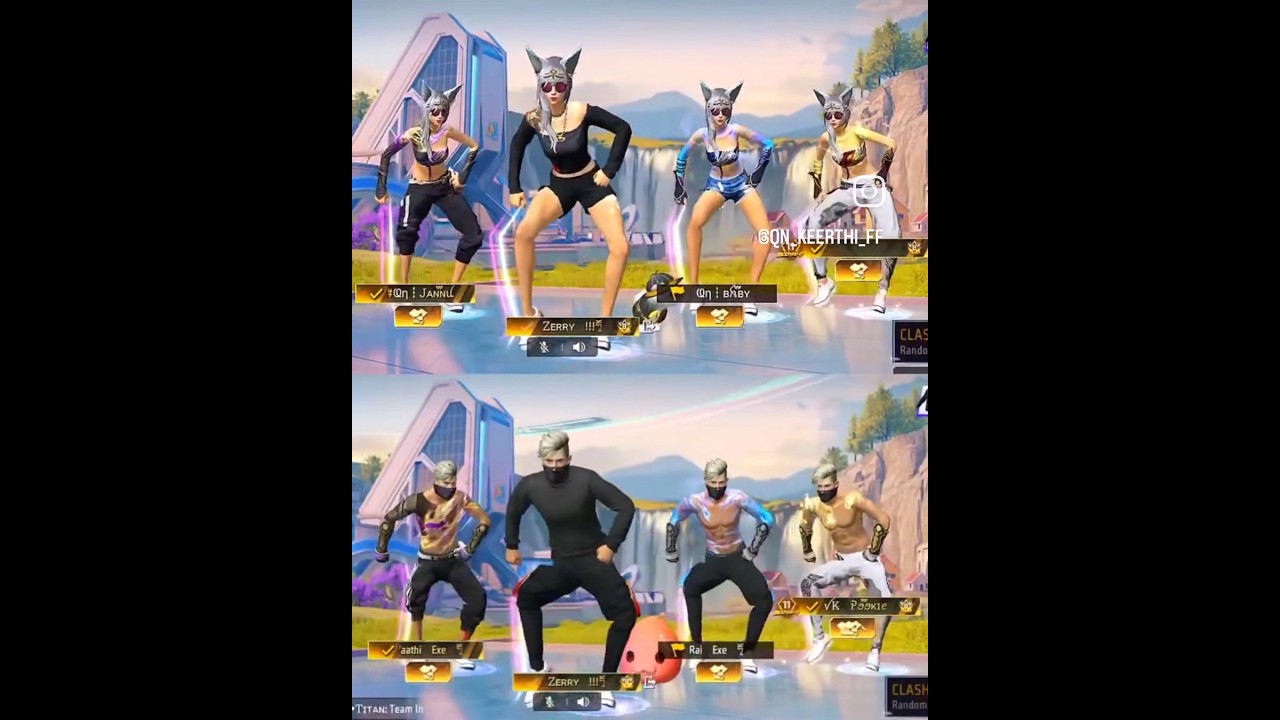 FREE FIRE | GROUP DANCE 🎵 ON FIRE 🔥