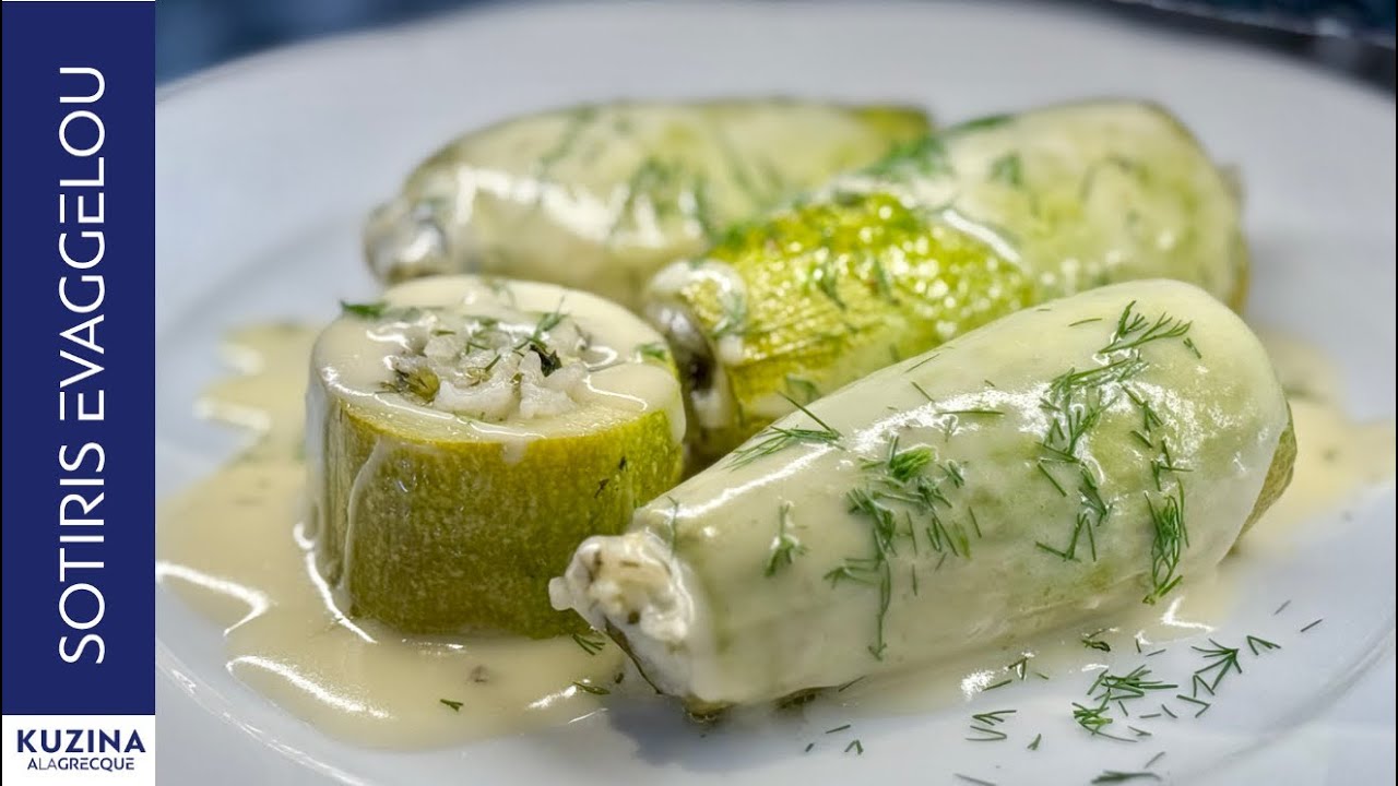 Κολοκυθάκια Γεμιστά (Λαδερά) | Sotiris Evaggelou