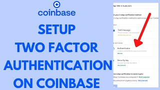 Coinbase Tutorial: How to Setup 2FA on Coinbase | Enable 2 Factor Authentication
