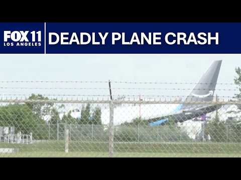 Amazon plane crashes near Miami airport; 5 dead