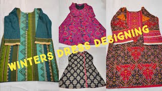 Beautiful Winter Dress Designing Ideas | Easy Dress Designing 2021 | Part 2 | Lifestyle With Fatima