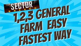 war commander 1,2,3 general farm  easy fastest way