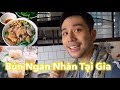 Nấu Bún Ngan Nhàn + Chè nhãn hạt sen nước dừa tại nhà cùng Dino   //Vào Bếp Cùng Dino// Dinology