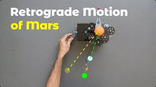Retrograde Movement of Mars #astronomy #mars