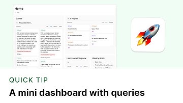 Build a mini-homepage with queries
