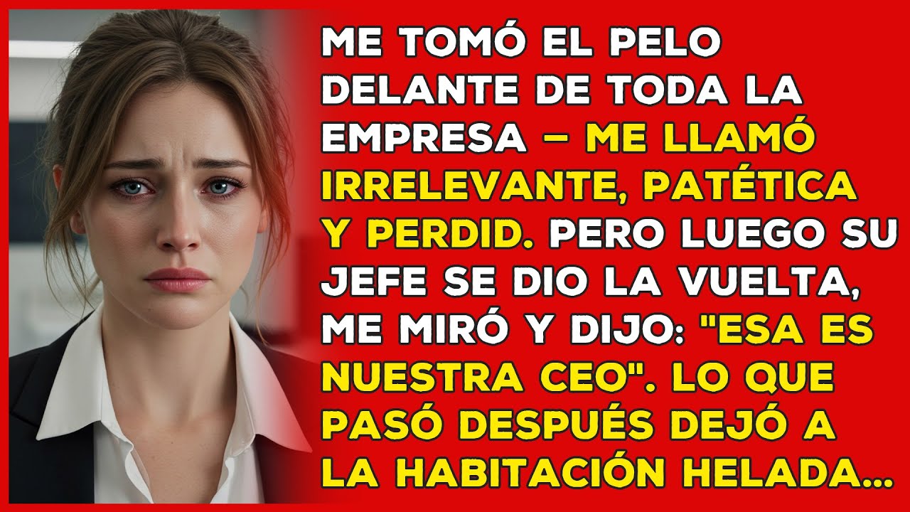 Mi hermana se burló de mí delante de todos — Luego, su jefe dijo: 