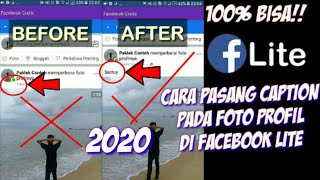 Cara Pasang Caption Pada Foto Profil Di Facebook Lite - Terbaru 2022