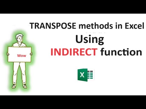 Transpose with INDIRECT