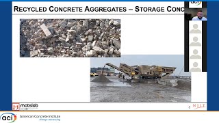 Leaching Composition and Associated Microbial Community of Recycled Concrete Aggregates