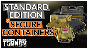 Secure Containers: How to Get Them & What to Put Inside // Escape from Tarkov Standard Edition Guide