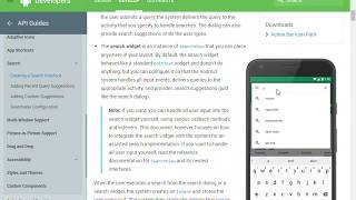 Search Interface Android Tutorial | BITM 2018