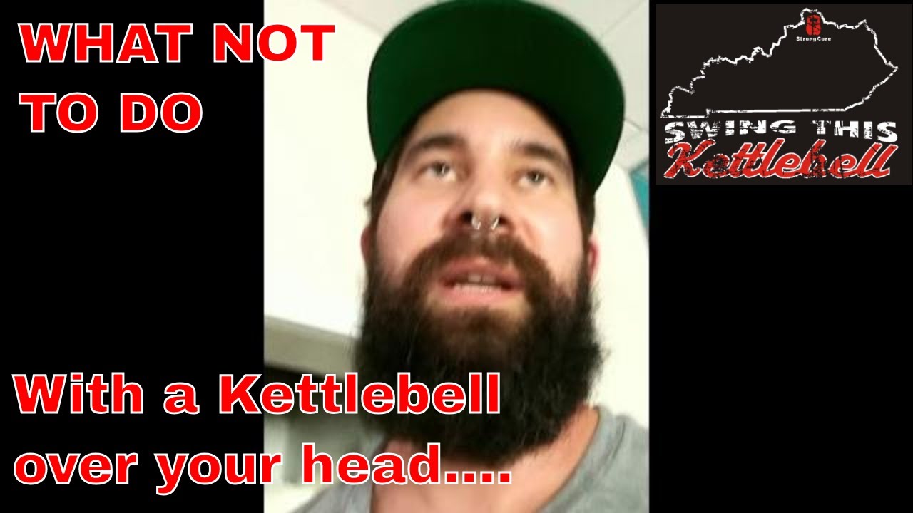 perfect kettlebell swing form Proper Overhead Kettlebell Form : What NOT to do with a Kettlebell Over Your Head !