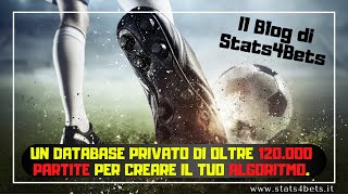 ALGORITMO PRONOSTICI CALCIO: SPECIALE DATABASE DA OLTRE 120.000 PARTITE PER CREARE I TUOI ALGORITMI. screenshot 5