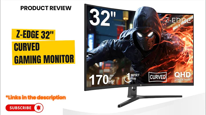 Z-Edge 32" Curved Gaming Monitor Review 170Hz QHD 1440p, FreeSync Premium Best Budget Gaming Monitor