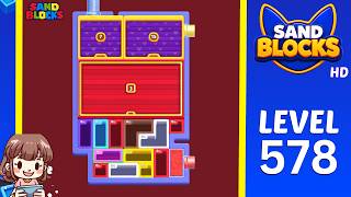 Sand Blocks Level 578 Solution Walkthrough