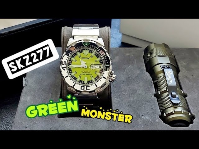 EP.32 : Seiko Green Monster limited edition 1881 เรือน - YouTube