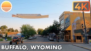 [4K60] Buffalo, Wyoming!  Drive with me!