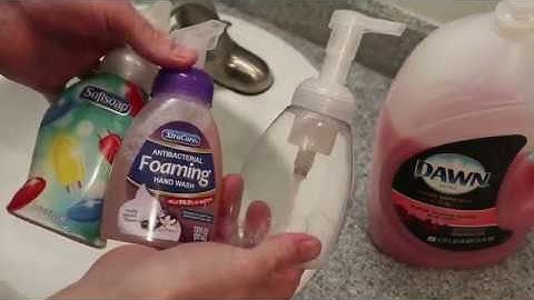 Making Your Own Foam Soap