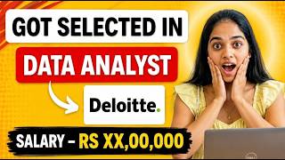 How I cracked Data Analyst Interview at Deloitte | Top 10 Important Topics