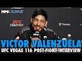 Victor Valenzuela won't crumble until bright lights after debut win | UFC Vegas 116