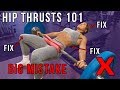 How To Perform The Perfect HIP THRUST | Glute Series Ep.3