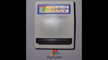 Demo Tonyhax International on parallel port cheat device PS1