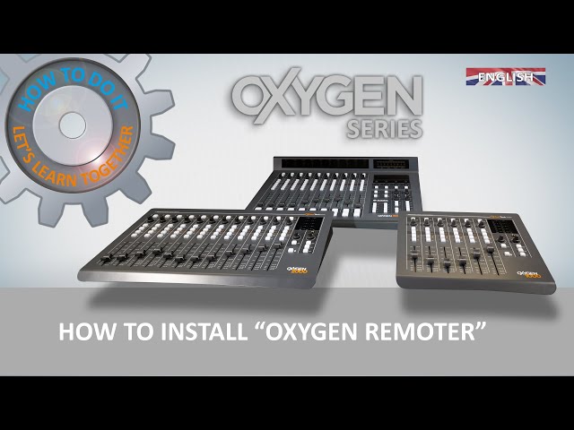 Oxygen Consoles Series Video Tutorial: How to install your Oxygen Remoter class=