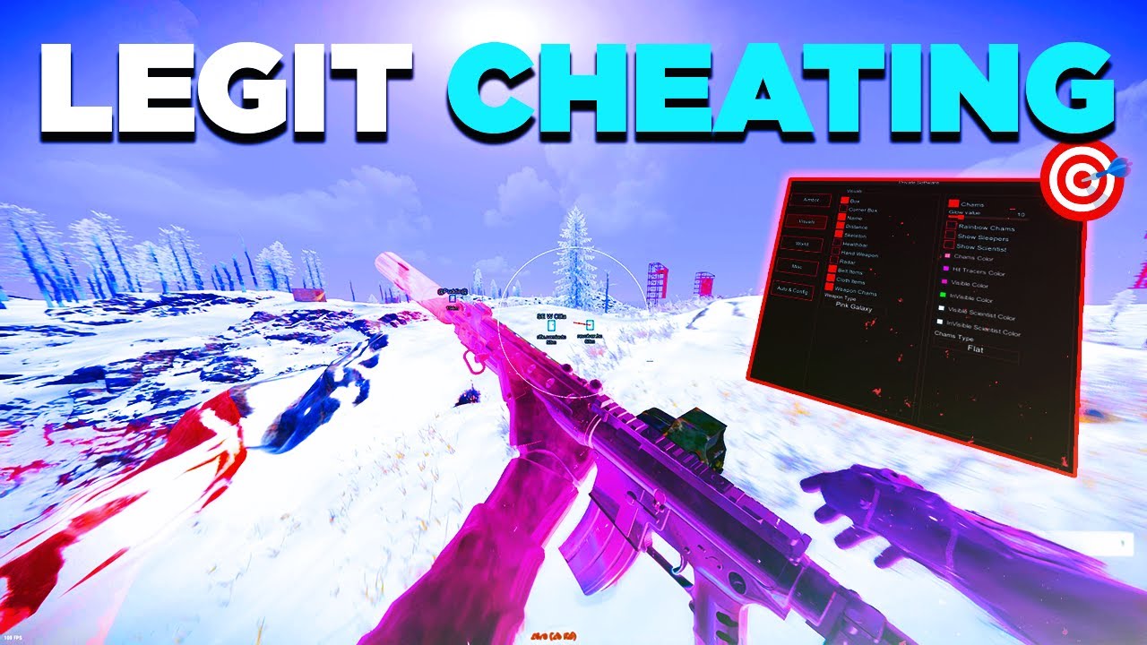 LEGIT CHEATING on WIPE DAY with BEST RUST CHEAT FT EasyRust - YouTube
