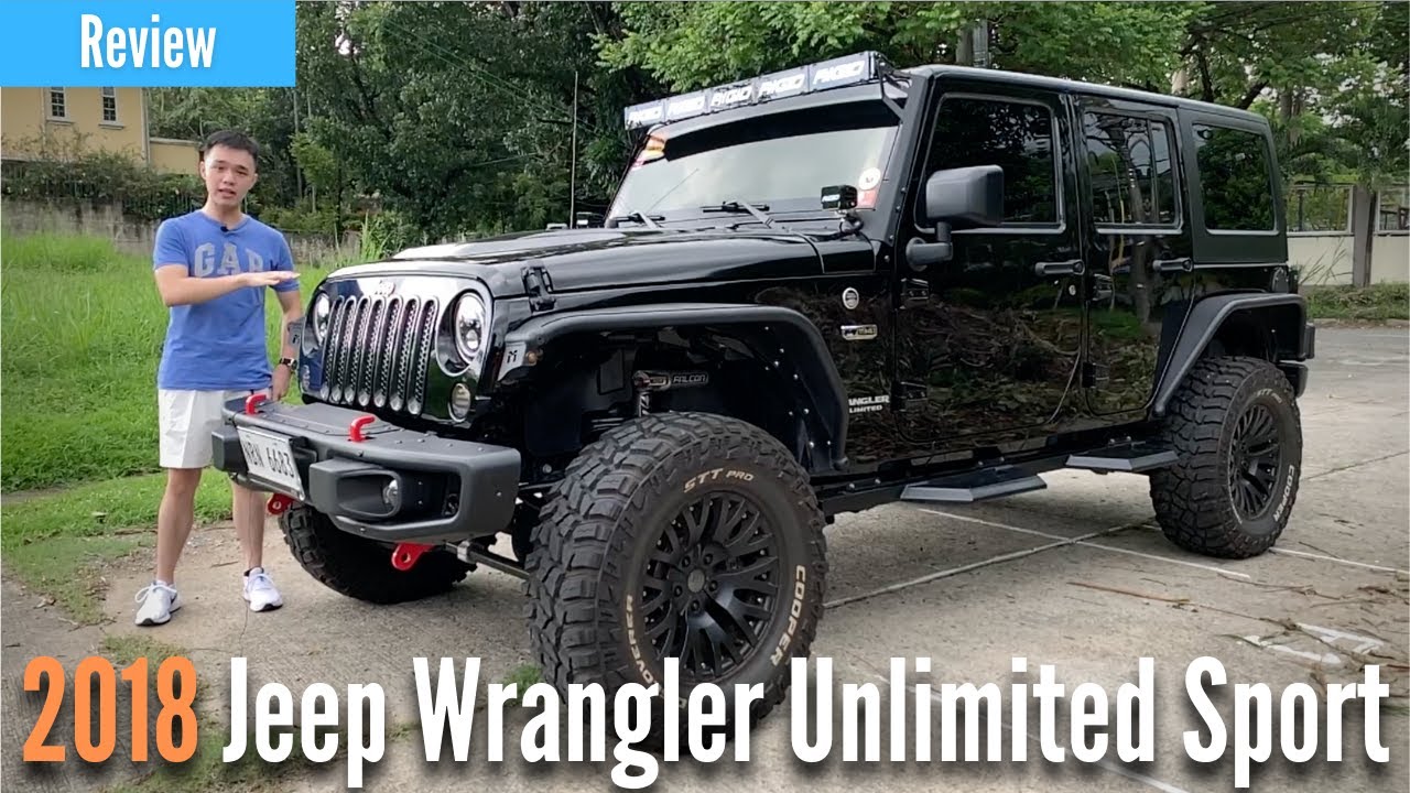 alcohol proporcionar Mono 2018 Jeep Wrangler Unlimited Sport (JK) Review - YouTube