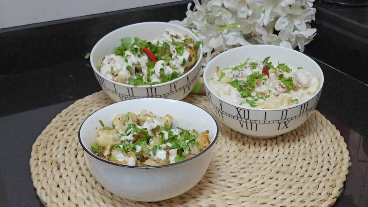 وصفات صحية تغير طعم الزهرة  Cauliflower تماما مع نسرين التميمي 