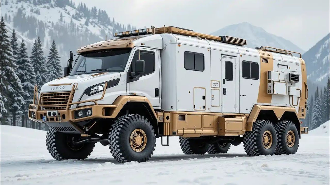 2026 Iveco Desert Voyager Gold 6x6 Camper | Armored Luxury Beast - YouTube