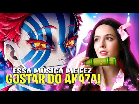 Reagindo á Akaza | O Lua Superior 3 | AniRap (MellNogas React)