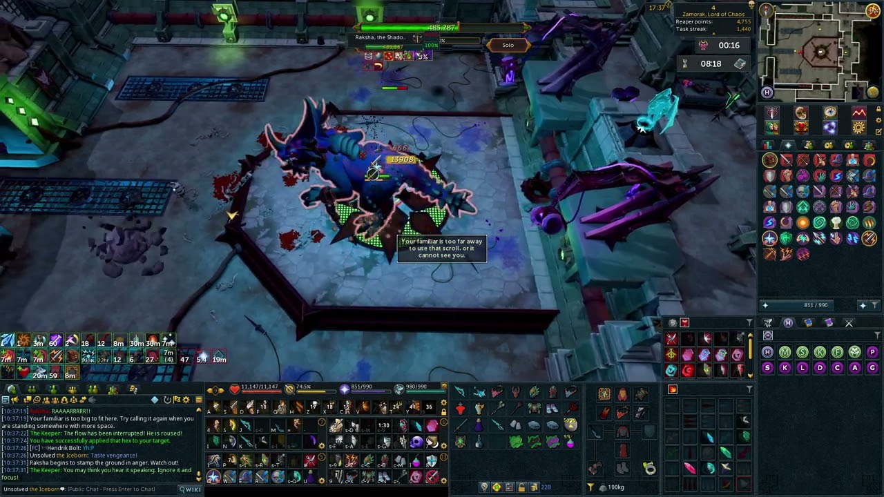 GM Raksha - Mage/Melee