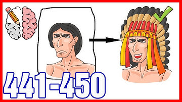 Tricky Line Draw the Part Level 441 442 443 444 445 446 447 448 449 450 Solution or Walkthrough