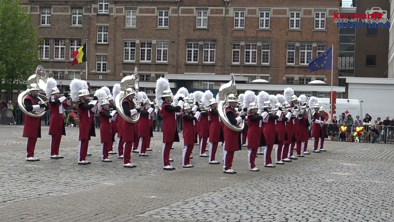 Showband IRENE tijdens Taptoe Roeselare België 2024