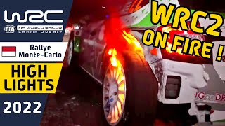 WRC2 Rally Highlights : WRC Rallye Monte-Carlo 2022